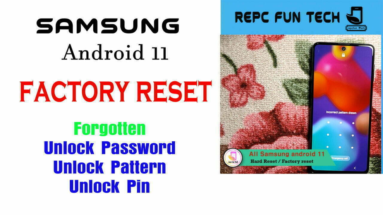 android 11 hard reset