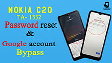 nokia c20 hard reset