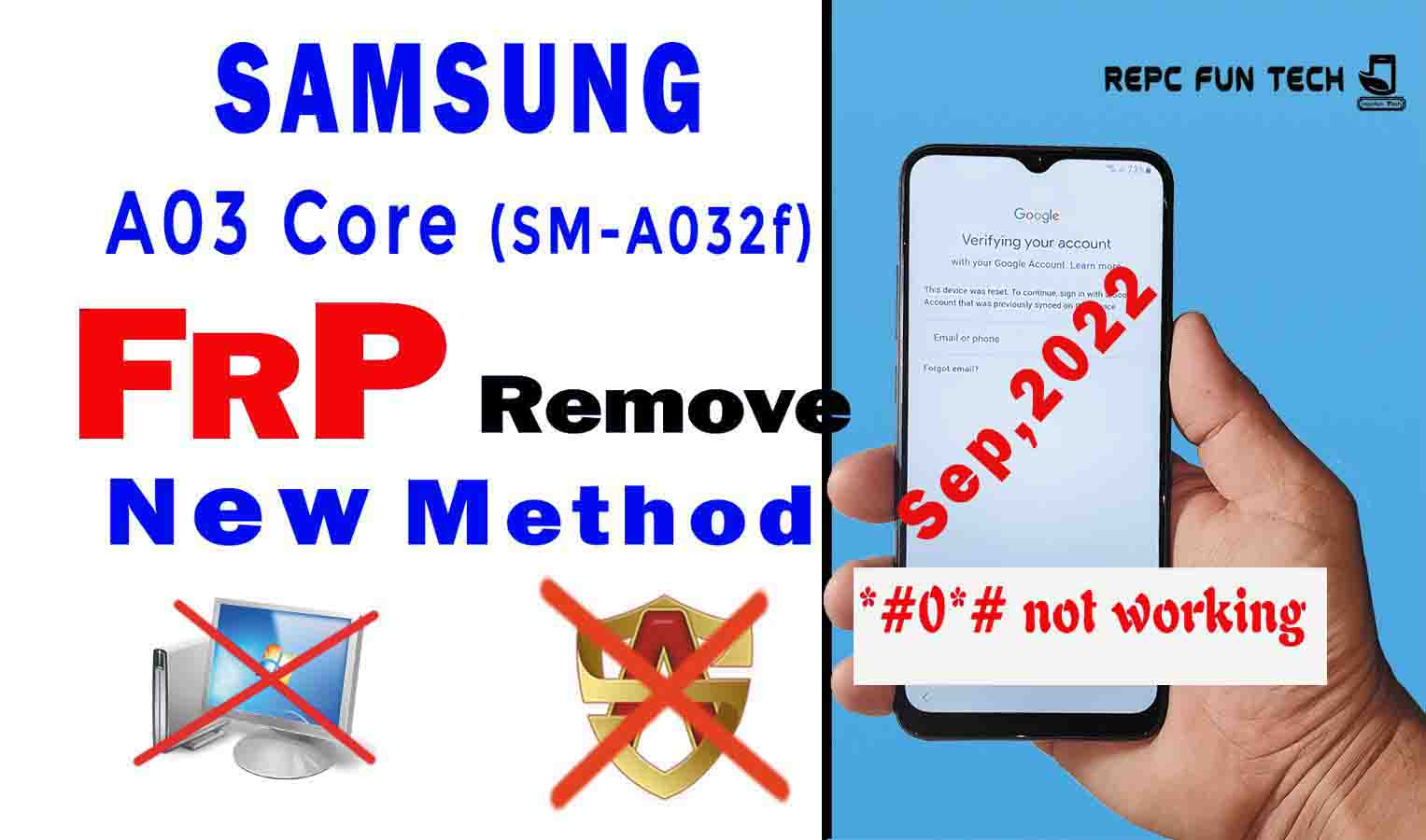 samsung a03 core frp unlock