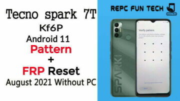 tecno spark 7t frp bypass